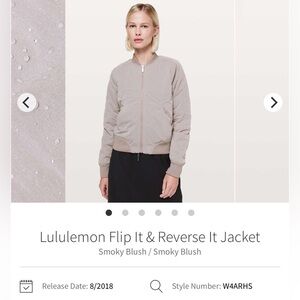 LULULEMON | Flip It and Reverse It Jacket